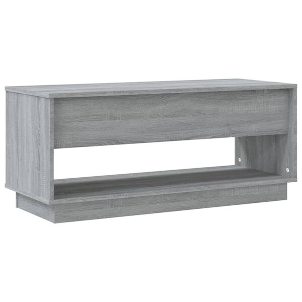 vidaXL Έπιπλο Τηλεόρασης Γκρι Sonoma 102x41x44 εκ. από Επεξεργ. Ξύλο