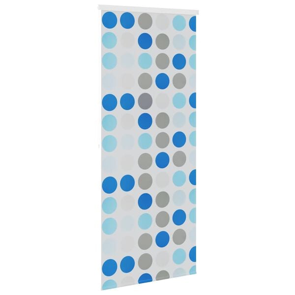 vidaXL Κουρτίνα Μπάνιου Ρολό Σχέδιο Κύκλοι 120 x 240 εκ.