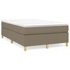 vidaXL &Kappa;&rho;&epsilon;&beta;ά&tau;&iota; Boxspring &mu;&epsilon; &Sigma;&tau;&rho;ώ&mu;&alpha; Taupe 120x190 &epsilon;&kappa;. &Upsilon;&phi;&alpha;&sigma;&mu;ά&tau;&iota;&nu;&omicron;