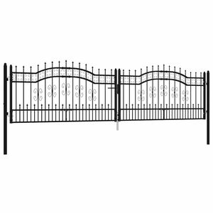 vidaXL &Pi;ό&rho;&tau;&alpha; &Pi;&epsilon;&rho;ί&phi;&rho;&alpha;&xi;&eta;&sigmaf; KAMPEN &mu;&epsilon; &Kappa;&omicron;&rho;&upsilon;&phi;ή &Delta;ό&rho;&upsilon; &Mu;&alpha;ύ&rho;&eta; 394,5x100 &epsilon;&kappa;. &Alpha;&tau;&sigma;ά&lambda;&iota;