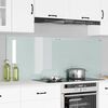 vidaXL Πίσω Πάνελ Κουζίνας Λευκό 80 x 60 cm σκληρυμένο γυαλί