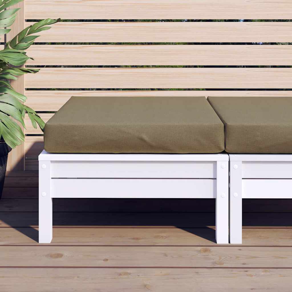 vidaXL Μαξιλάρι Παλέτας Taupe 60x60x9,5 εκ. Ύφασμα