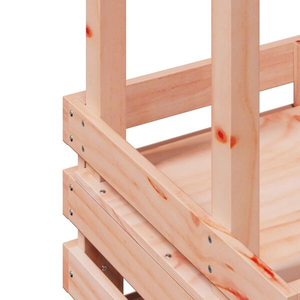 vidaXL Τραπέζι Μπαρ Κήπου με Οροφή 112,5x57x195,5 εκ. Μασίφ Πεύκο