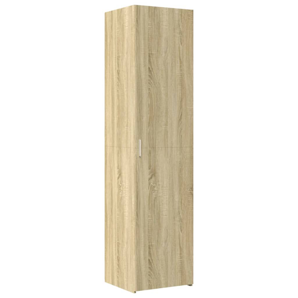 vidaXL Ντουλάπι Sonoma Δρυς 50x42,5x185 εκ. από Επεξεργασμένο Ξύλο