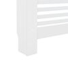 vidaXL Καλύμματα Καλοριφέρ 2 τεμ. Λευκά 112 x 19 x 81,5 εκ. από MDF