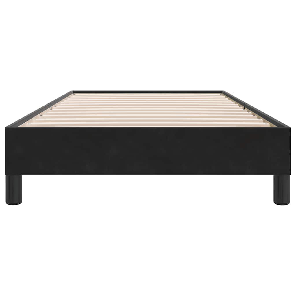 vidaXL Box Spring Κρεβάτι χωρίς στρώμα Μαύρο 100x210 cm Βελούδινο