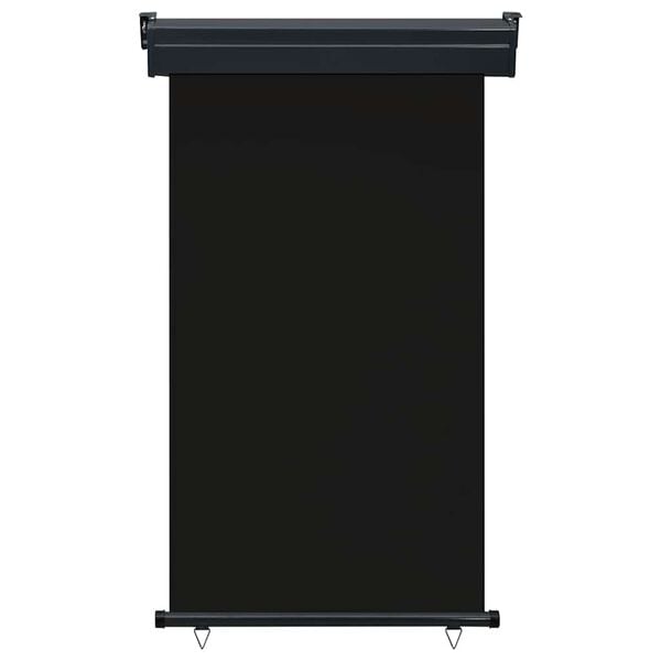 vidaXL Σκίαστρο Βεράντας Πλαϊνό Μαύρο 105 x 250 εκ.