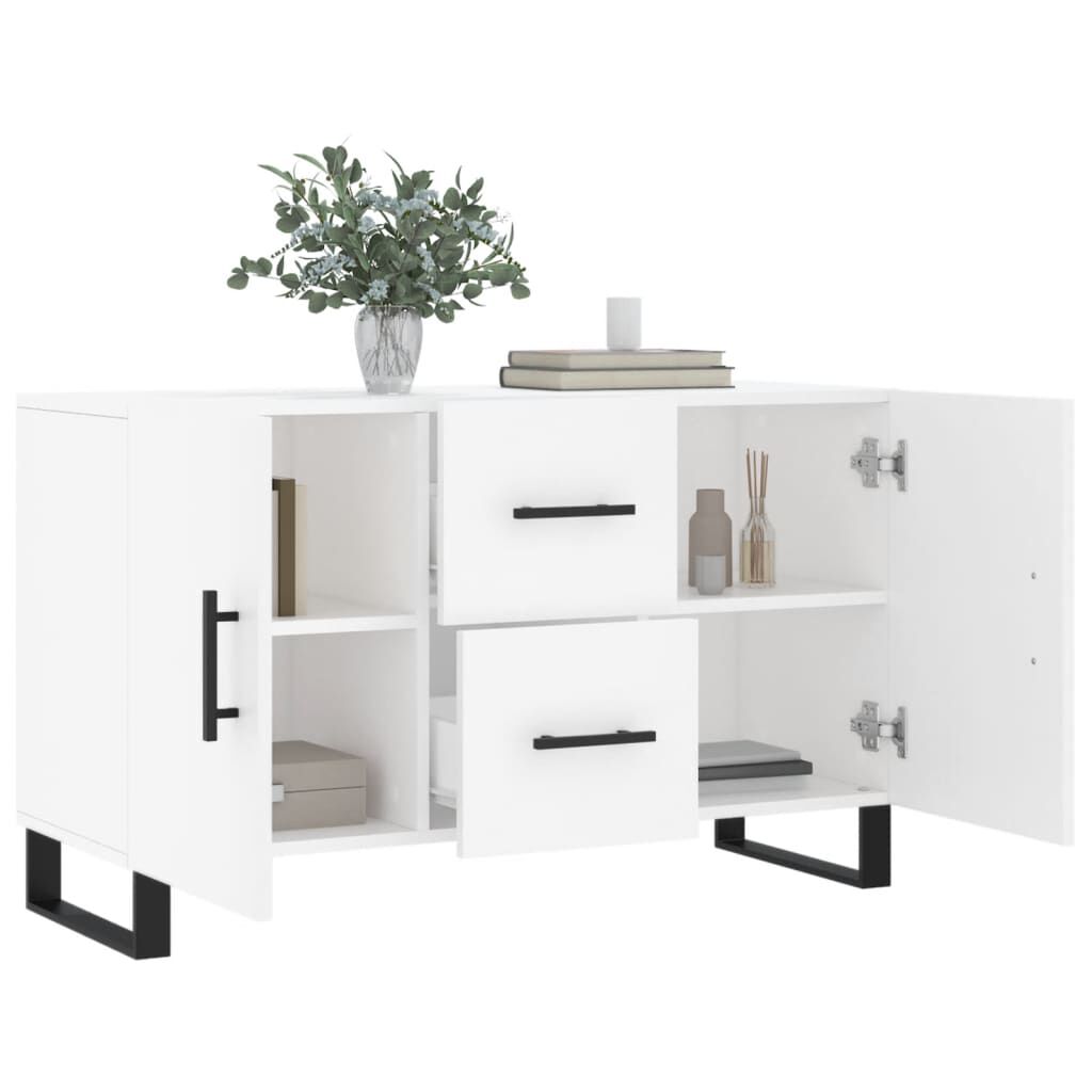 vidaXL Ντουλάπι Λευκό 100 x 36 x60 εκ. Επεξεργασμένο Ξύλο