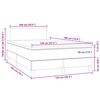 vidaXL &Kappa;&rho;&epsilon;&beta;ά&tau;&iota; Boxspring &mu;&epsilon; &Sigma;&tau;&rho;ώ&mu;&alpha; & LED &Mu;&alpha;ύ&rho;&omicron; 120x190 &epsilon;&kappa;. &Beta;&epsilon;&lambda;&omicron;ύ&delta;&iota;&nu;&omicron;