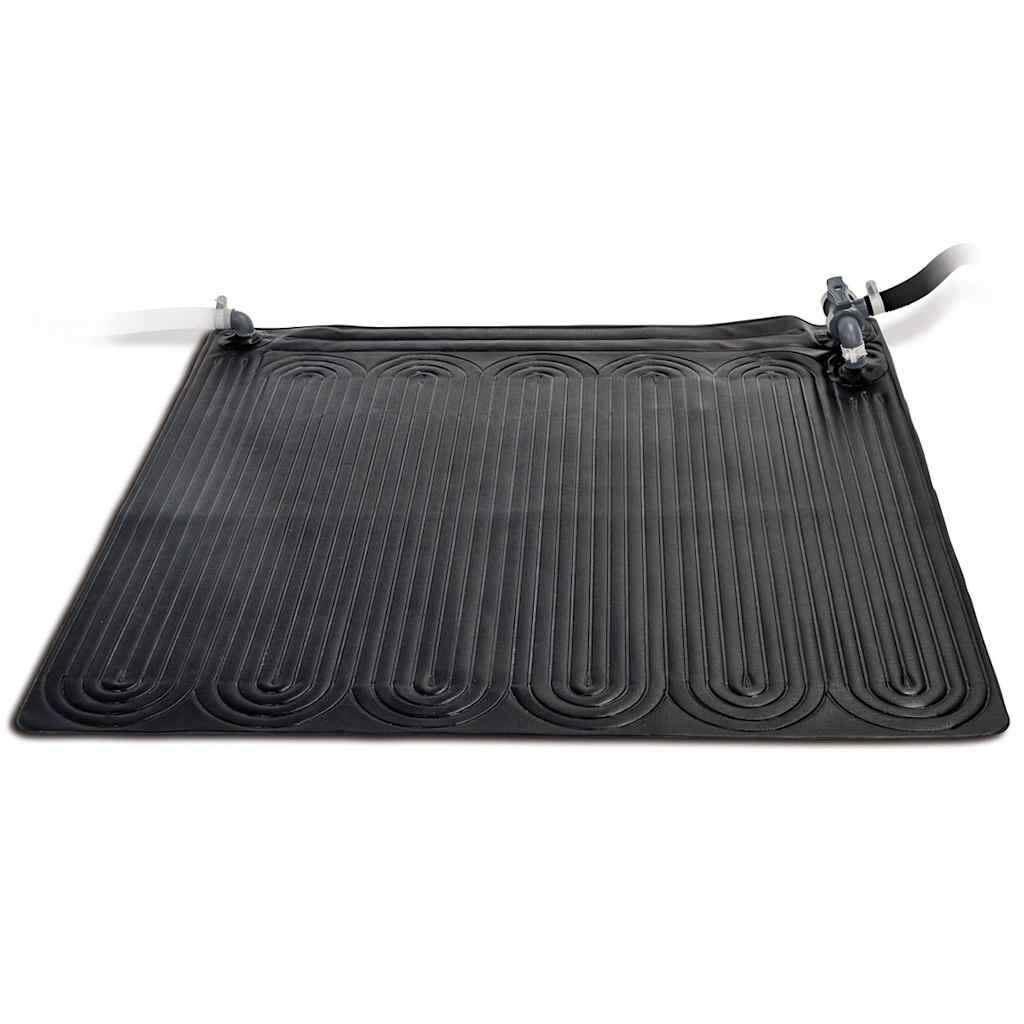 Intex Χαλάκι Ηλιακής Θέρμανσης Μαύρο 1,2 x 1,2 μ. από PVC 28685
