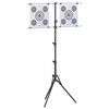 vidaXL Βάση στόχου Άλλο Μαύρο 82.5 x 51 x 150 εκ. Ατσάλι