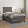 vidaXL &Kappa;&rho;&epsilon;&beta;ά&tau;&iota; Boxspring &mu;&epsilon; &Sigma;&tau;&rho;ώ&mu;&alpha; &Gamma;&kappa;&rho;&iota; 120x190&epsilon;&kappa;. &alpha;&pi;ό &Sigma;&upsilon;&nu;&theta;&epsilon;&tau;&iota;&kappa;ό &Delta;έ&rho;&mu;&alpha;