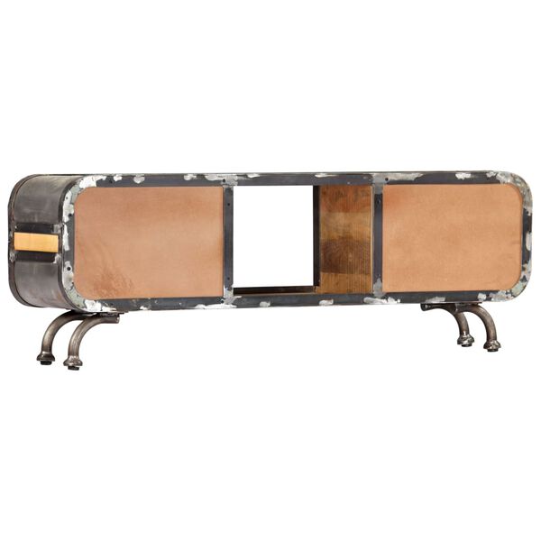 vidaXL Έπιπλο Τηλεόρασης 120 x 30 x 42 εκ. από Μασίφ Ξύλο Μάνγκο