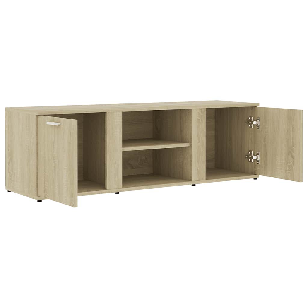 vidaXL Έπιπλο Τηλεόρασης Sonoma Δρυς 120 x 34 x 37 εκ. από Επεξ. Ξύλο