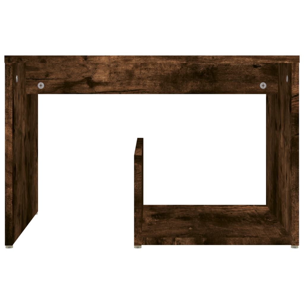 vidaXL Βοηθητικό Τραπέζι Καπνιστή Δρυς 59x36x38 εκ. Επεξεργασμένο Ξύλο