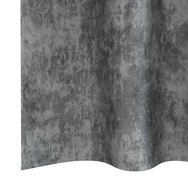vidaXL Κουρτίνα με κουρτίνες 2 pcs Γκρι 175 x 140 εκ. Βελούδο