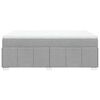 vidaXL &Kappa;&rho;&epsilon;&beta;ά&tau;&iota; Boxspring &mu;&epsilon; &Sigma;&tau;&rho;ώ&mu;&alpha; &Alpha;&nu;&omicron;&iota;&chi;&tau;ό &Gamma;&kappa;&rho;&iota; 140x190 &epsilon;&kappa;. &Upsilon;&phi;&alpha;&sigma;&mu;ά&tau;&iota;&nu;&omicron;
