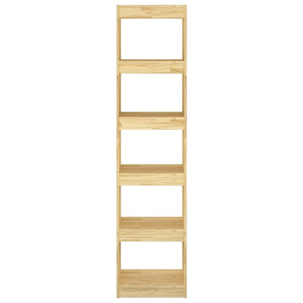 vidaXL Βιβλιοθήκη/Διαχωριστικό Χώρου 40x30x167,5 εκ. Μασίφ Ξύλο Πεύκου