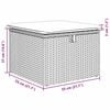 vidaXL Σετ Καναπέ Κήπου 7 pcs Γκρι 55 x 62 x 69 εκ Πολυ ράταν