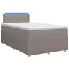 vidaXL &Kappa;&rho;&epsilon;&beta;ά&tau;&iota; box spring &mu;&epsilon; &sigma;&tau;&rho;ώ&mu;&alpha; Taupe 120 x 190 cm Ύ&phi;&alpha;&sigma;&mu;&alpha;