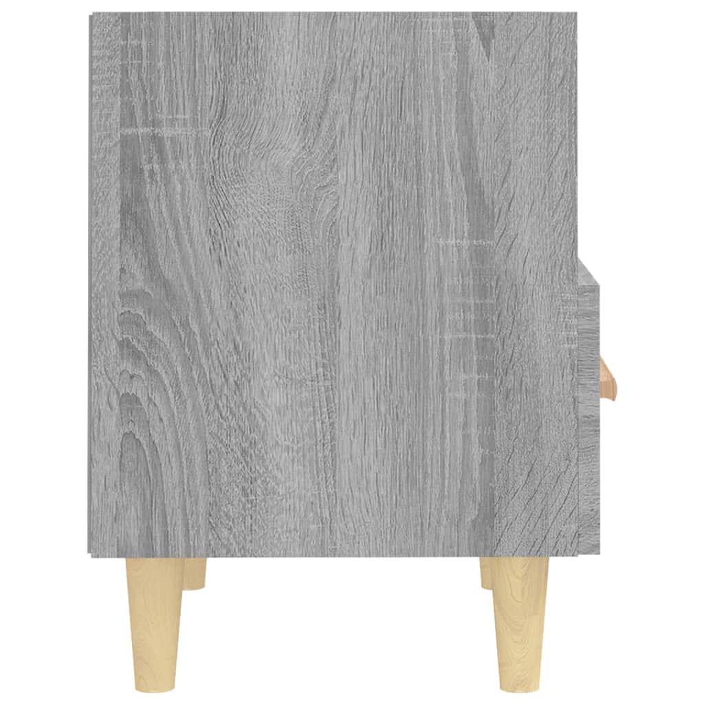 vidaXL Κομοδίνο Γκρι Sonoma 40 x 35 x 47 εκ.