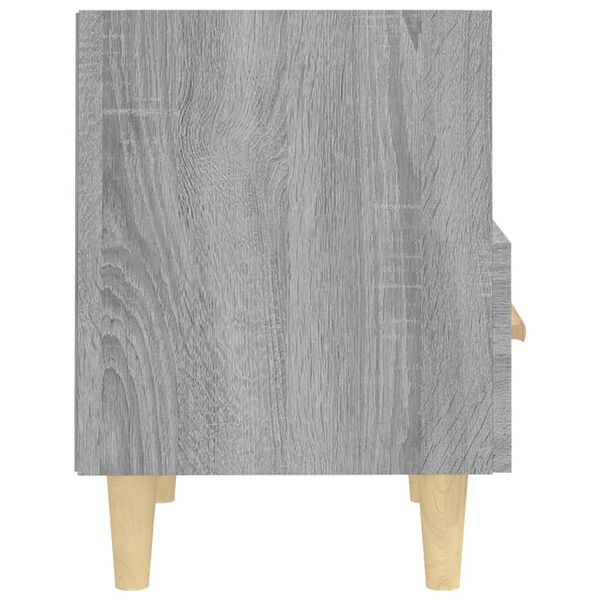 vidaXL Κομοδίνο Γκρι Sonoma 40 x 35 x 47 εκ.
