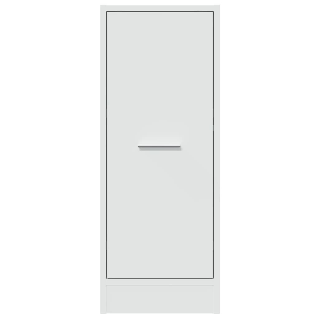 vidaXL Συρταριέρα Γενικής Χρήσης Λευκή 30x41x77,5 εκ. Επεξ. Ξύλο