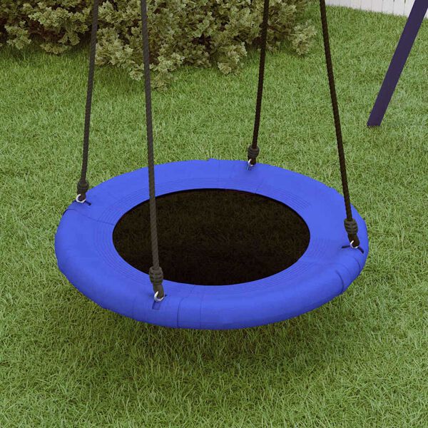 vidaXL Κούνια φωλιά Μπλε 100 x 100 x 180 εκ
