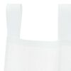 vidaXL Κουρτίνες με κουρτίνες 2 pcs Λευκό Πολυεστέρας