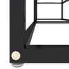 vidaXL Έπιπλο Τηλεόρασης Διαφανές 140x40x40,5εκ. από Γυαλί Ασφαλείας
