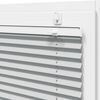 vidaXL Πλισέ περσίδα ανοιχτό γκρι 40x100 cm Πλάτος υφάσματος 39,4 cm