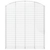 vidaXL Συρματοκιβώτιο Τοξωτό 200x30x220/240εκ. από Γαλβανισμένο Χάλυβα