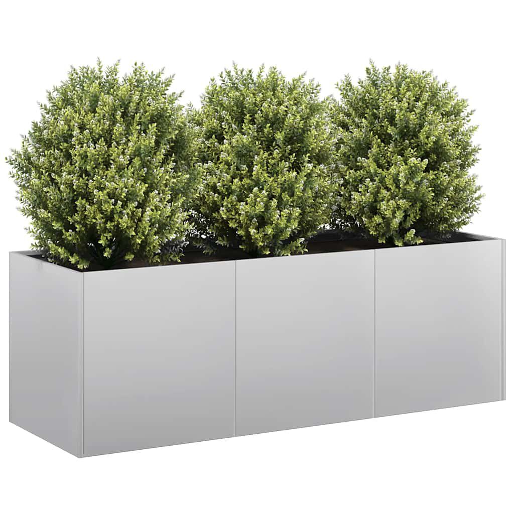 vidaXL Ζαρντινιέρα 120x40x40 εκ. από Γαλβανισμένο Ατσάλι