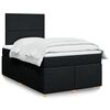 vidaXL &Kappa;&rho;&epsilon;&beta;ά&tau;&iota; Boxspring &mu;&epsilon; &Sigma;&tau;&rho;ώ&mu;&alpha; &Mu;&alpha;ύ&rho;&omicron; 120x200 &epsilon;&kappa;. &Upsilon;&phi;&alpha;&sigma;&mu;ά&tau;&iota;&nu;&omicron;