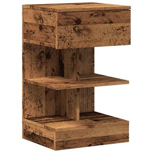 vidaXL &nu;&tau;&omicron;&upsilon;&lambda;ά&pi;&iota; &kappa;&omicron;&mu;&omicron;&delta;ί&nu;&omicron;&upsilon; &Pi;&alpha;&lambda;&iota;ό &xi;ύ&lambda;&omicron; 40x35x65 cm &Kappa;&alpha;&tau;&alpha;&sigma;&kappa;&epsilon;&upsilon;&alpha;&sigma;&mu;έ&nu;&omicron; &xi;ύ&lambda;&omicron;