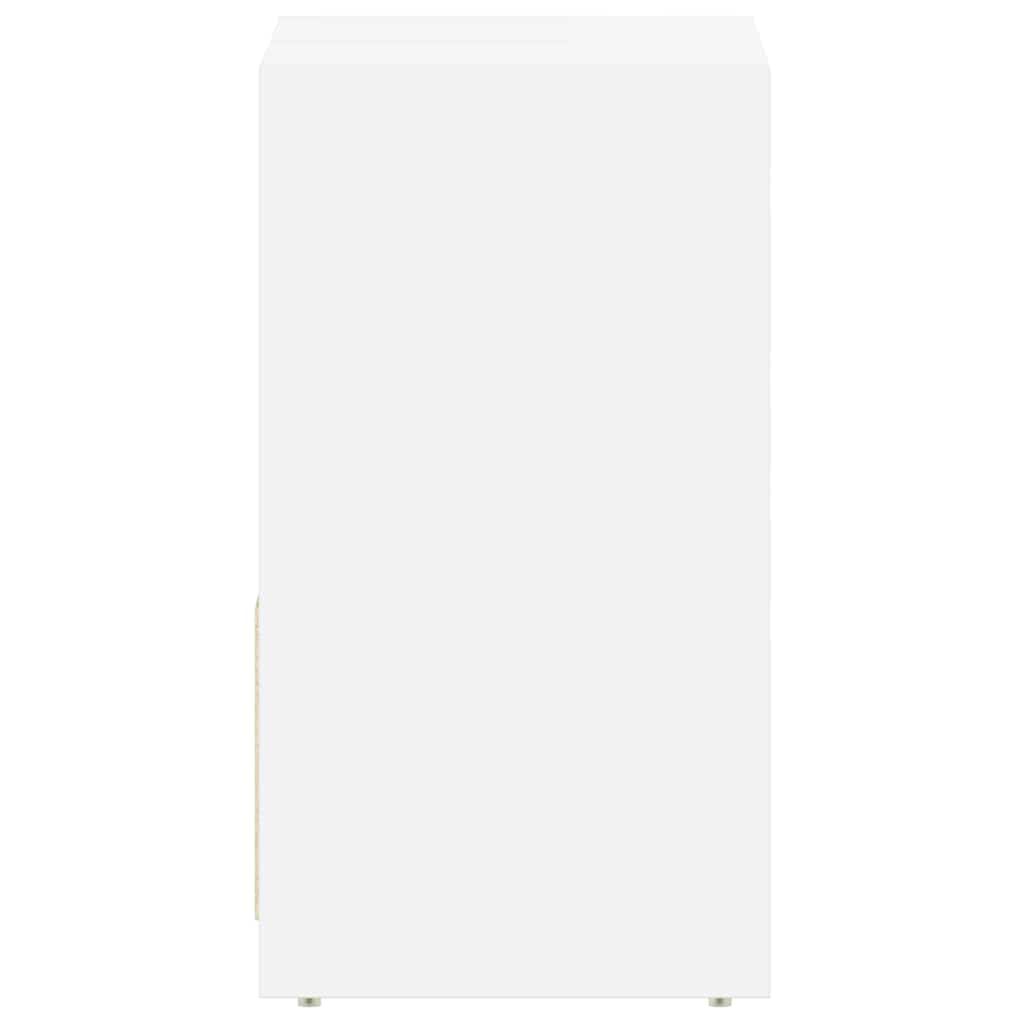 vidaXL Ντουλάπι Νιπτήρα Λευκό 60 x 33 x 61 εκ. από Επεξ. Ξύλο