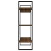 vidaXL Βιβλιοθήκη Καφέ Δρυς 100 x 30 x 105 εκ. από Επεξεργασμένο Ξύλο