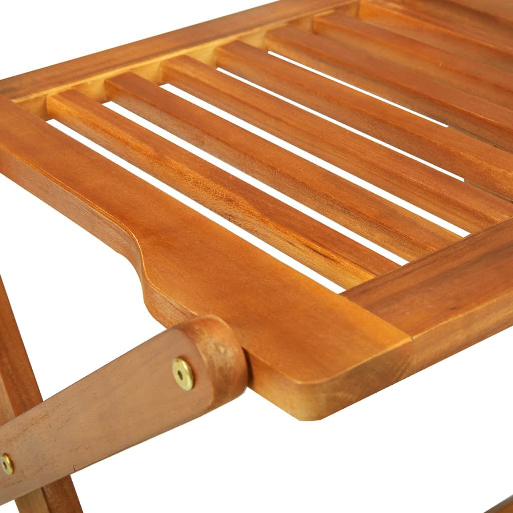 vidaXL Σετ Τραπεζαρίας Κήπου 11 Τεμαχίων 220x90x75 εκ. Μασίφ Ακακία