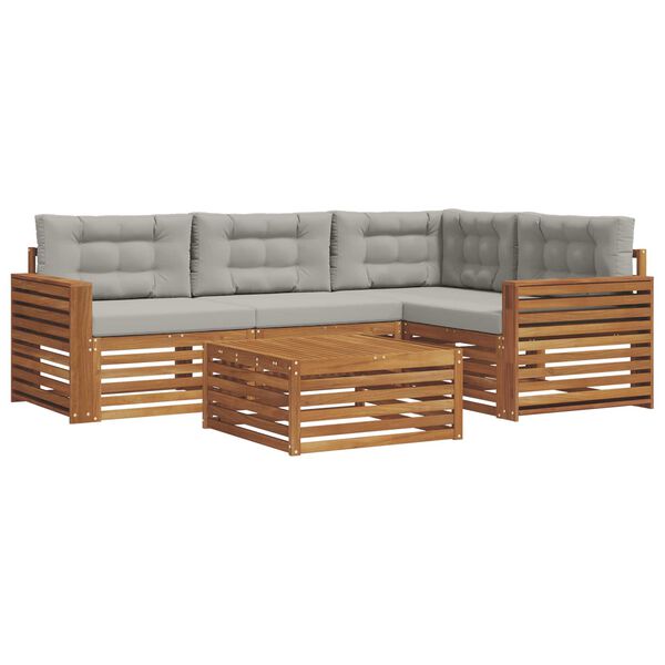 vidaXL &Sigma;&epsilon;&iota;&rho;ά &Kappa;&alpha;&nu;&alpha;&pi;έ &Epsilon;&xi;&omega;&tau;&epsilon;&rho;&iota;&kappa;&omicron;ύ 5 pcs &Phi;&upsilon;&sigma;&iota;&kappa;ό &kappa;&alpha;&iota; &Alpha;&nu;&omicron;&iota;&chi;&tau;ό &Gamma;&kappa;&rho;&iota;