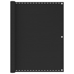 vidaXL Διαχωριστικό Βεράντας Ανθρακί 120 x 300 εκ. από HDPE