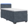 vidaXL &Kappa;&rho;&epsilon;&beta;ά&tau;&iota; Box Spring &mu;&epsilon; &Sigma;&tau;&rho;ώ&mu;&alpha; &kappa;&alpha;&iota; LED &Sigma;&kappa;&omicron;ύ&rho;&omicron; &Gamma;&kappa;&rho;&iota; 80 x 200 cm