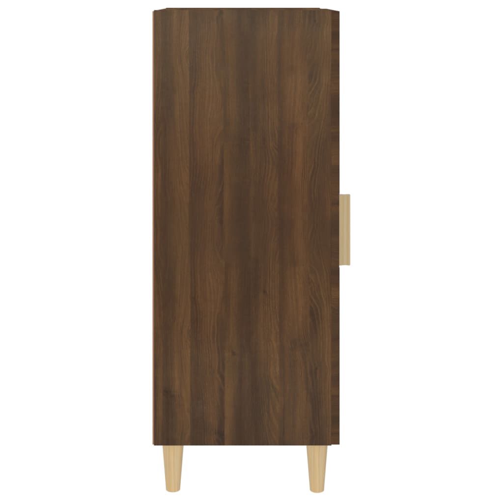 vidaXL Ντουλάπι Καφέ Δρυς 34,5 x 34 x 90 εκ. Επεξεργασμένο Ξύλο