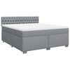 vidaXL &Kappa;&rho;&epsilon;&beta;ά&tau;&iota; Boxspring &mu;&epsilon; &Sigma;&tau;&rho;ώ&mu;&alpha; &Alpha;&nu;&omicron;&iota;&chi;&tau;ό &Gamma;&kappa;&rho;&iota; 180x200 &epsilon;&kappa;. &Upsilon;&phi;&alpha;&sigma;&mu;ά&tau;&iota;&nu;&omicron;