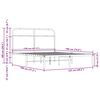 vidaXL Πλαίσιο Κρεβατιού Χωρ. Στρώμα Sonoma Δρυς 120x190 εκ. Επ. Ξύλο