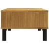 vidaXL Τραπεζάκι Σαλονιού FLAM 100x50x32,5 εκ. από Μασίφ Ξύλο Πεύκου
