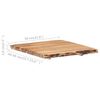 vidaXL Επιφάνεια Τραπεζιού 58 x (50-60) x 3,8 εκ. Μασίφ Ξύλο Ακακίας