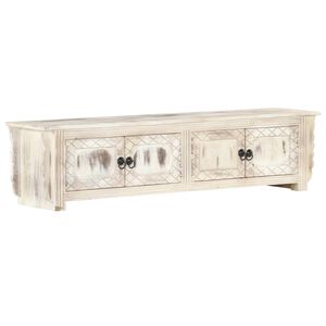 vidaXL Έ&pi;&iota;&pi;&lambda;&omicron; &Tau;&eta;&lambda;&epsilon;ό&rho;&alpha;&sigma;&eta;&sigmaf; &Lambda;&epsilon;&upsilon;&kappa;ό 140 x 30 x 35 &epsilon;&kappa;. &alpha;&pi;ό &Mu;&alpha;&sigma;ί&phi; &Xi;ύ&lambda;&omicron; &Mu;ά&nu;&gamma;&kappa;&omicron;