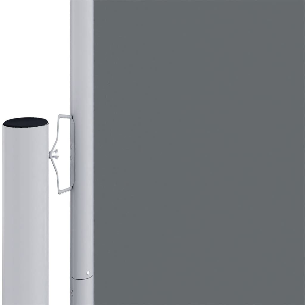 vidaXL Σκίαστρο Πλαϊνό Συρόμενο Ανθρακί 160 x 1000 εκ.