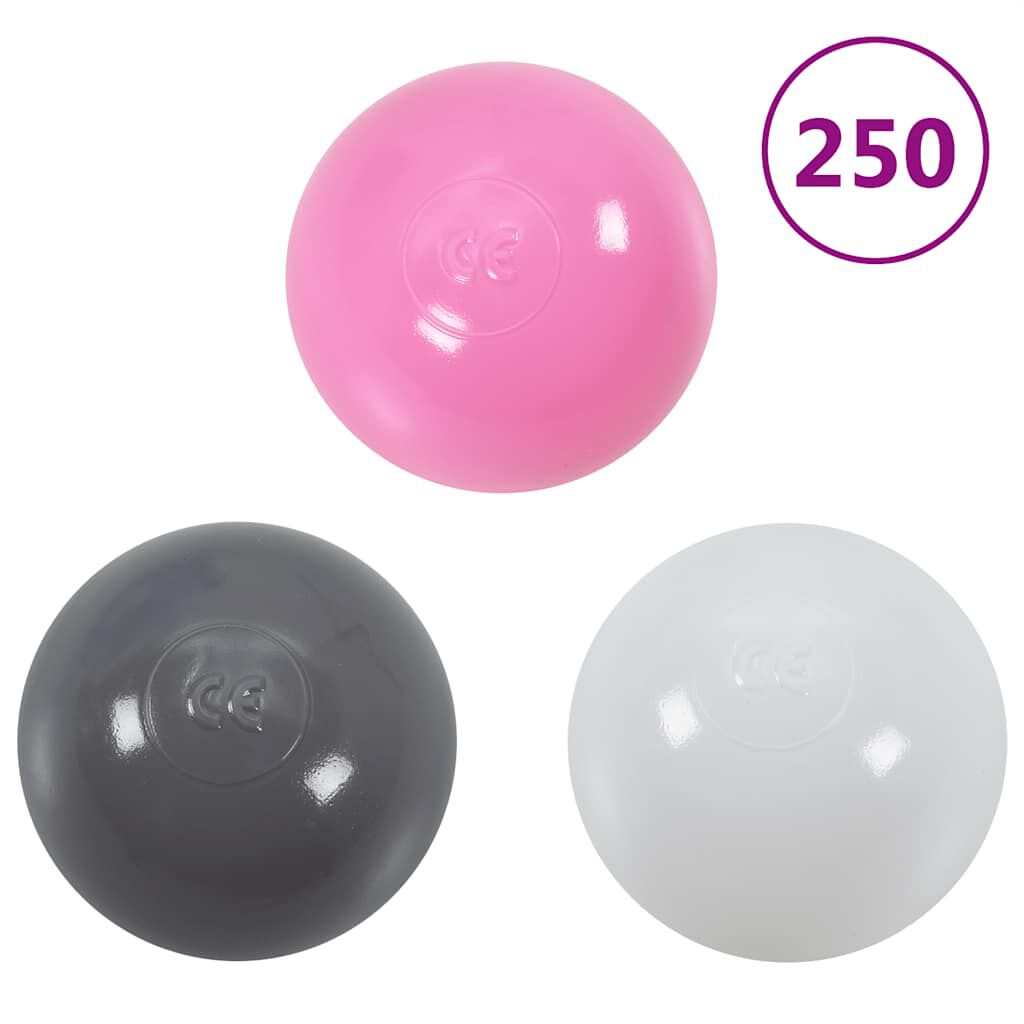 vidaXL Πισίνα με Μπάλες για Παιδιά 75 x 75 x 32 εκ. με 300 Μπάλες