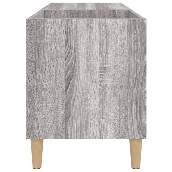 vidaXL Δισκοθήκη Γκρι Sonoma 84,5 x 38 x 48 εκ. από Επεξεργασμένο Ξύλο